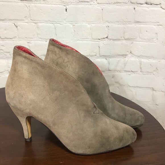8 JEFFREY CAMPBELL suede booties ***As is*** - Picture 1 of 8